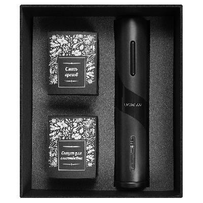 Набор подарочный Solution Prestige Trio (штопор для вина Circle Joy, специи для глинтвейна, смесь ов)