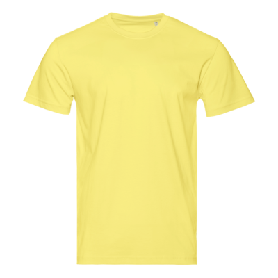 Футболка унисекс STAN, хлопок 150, 51, Светло-лимонный (13)