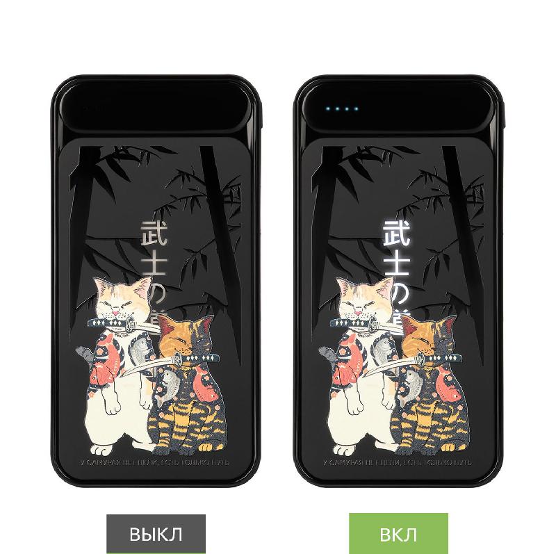 Внешний аккумулятор с подсветкой Starlight Plus PB 10000 mAh