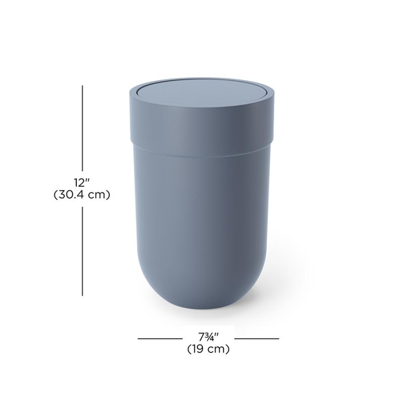 Корзина для мусора с крышкой touch, 6 л