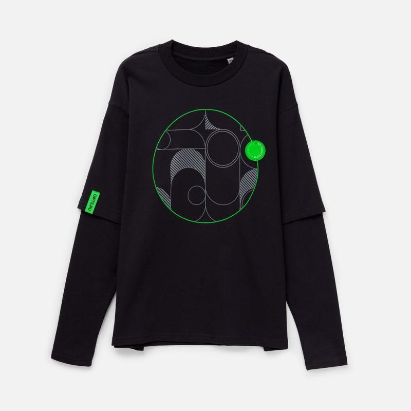 Лейбл тканевый Epsilon, S