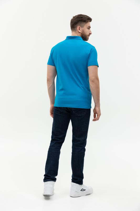 Рубашка поло мужская  STAN хлопок/полиэстер 185