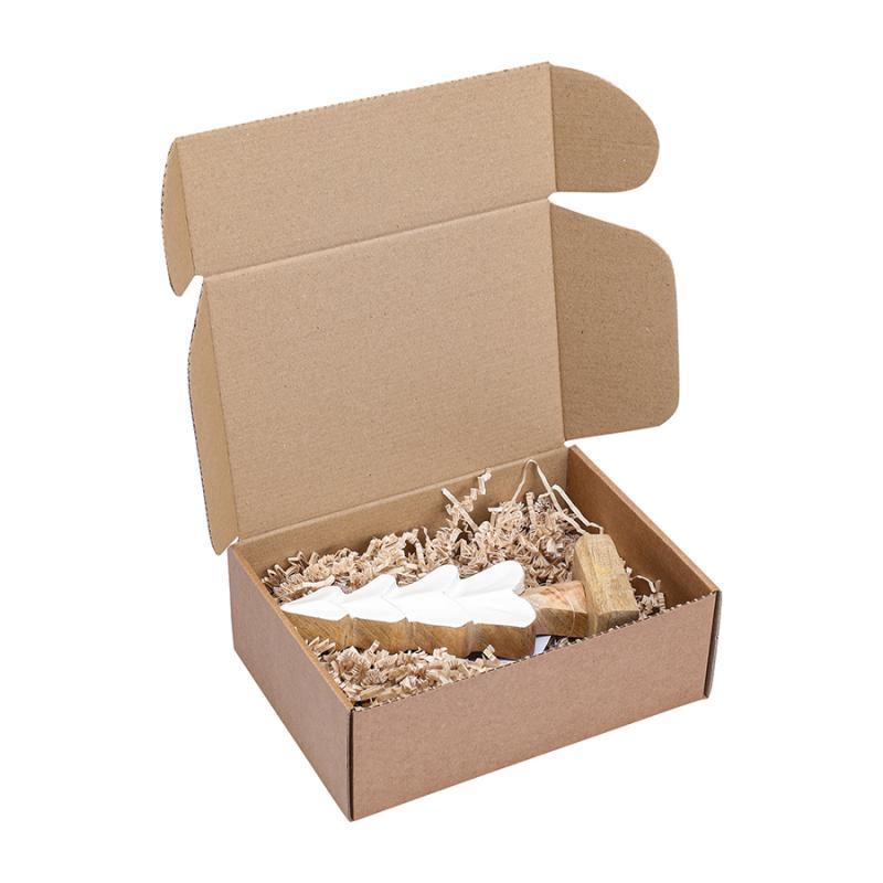 Декор новогодний snowy tree из коллекции new year essential, 20 см