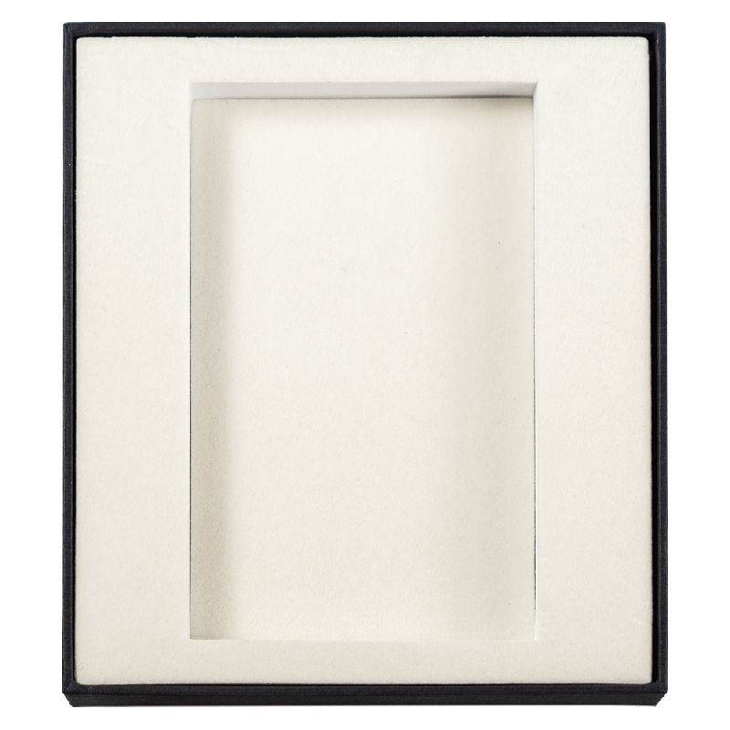 Коробка подарочная, размер 16*14*2 см, Solution Superior Linen,  ложемент с прямоугольной вырубкой