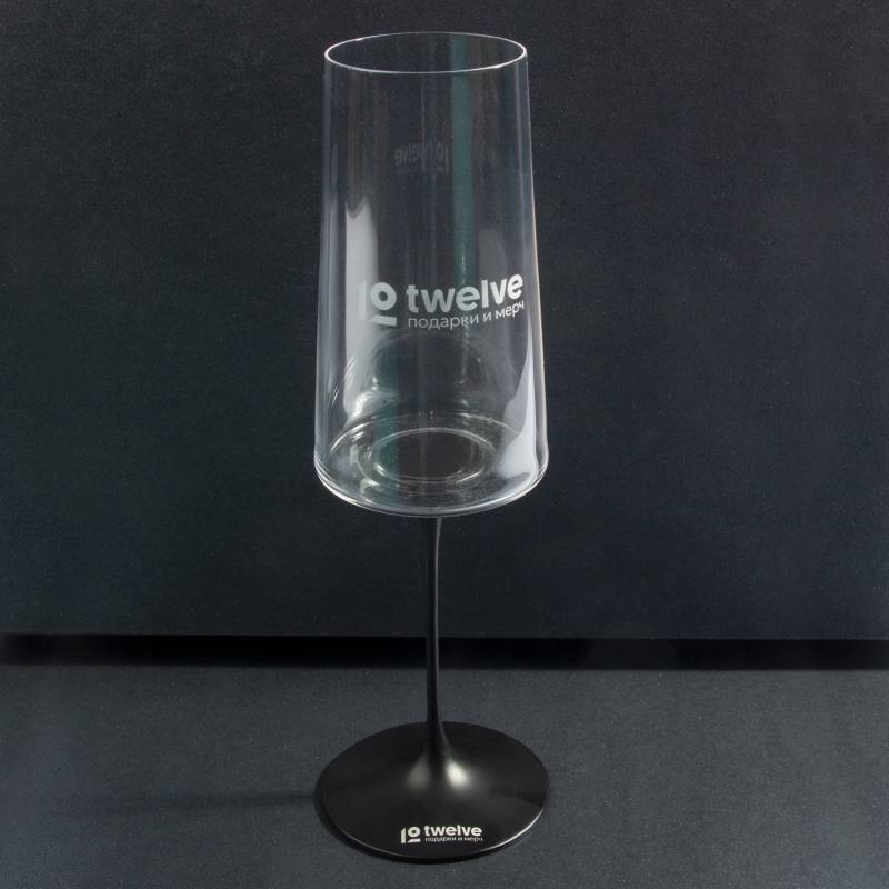 Хрустальный бокал для игристого вина на магните Trebonn SplitGlass, 2 шт, 320 мл