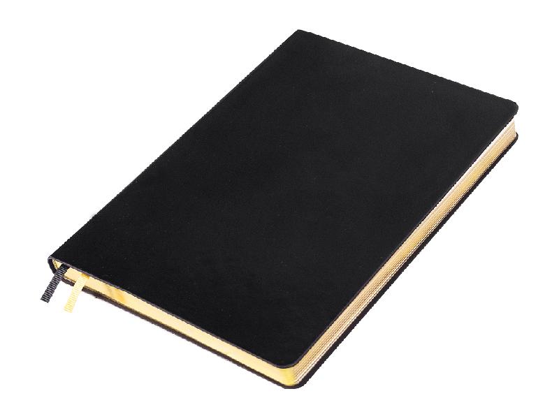 Ежедневник Flexy Pristine A5 в гибкой обложке,  недатированный,   с золотым срезом