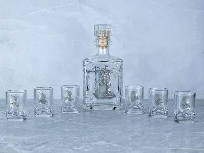 Набор со штофом Строительный