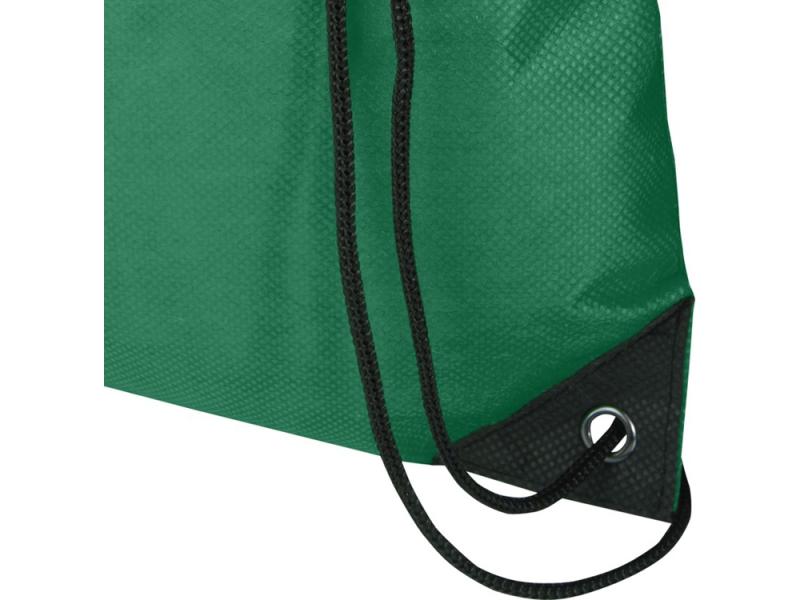 Рюкзак-мешок  на шнурке Evergreen из переработанного нетканого материала