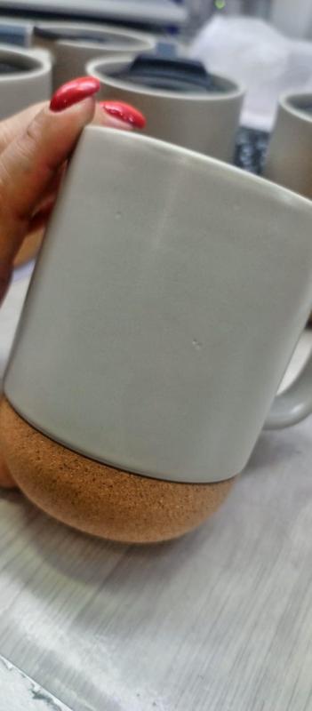 Кружка с пробковым дном и крышкой Denpasar