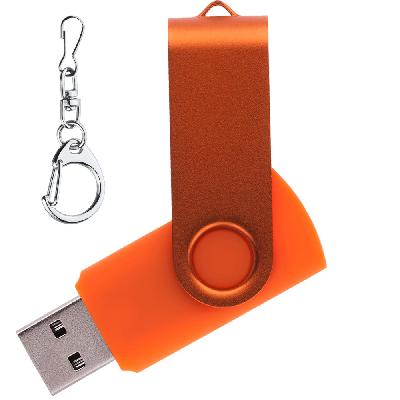 Флеш накопитель USB 2.0 Twister 8GB, пластик Софт Тачметалл