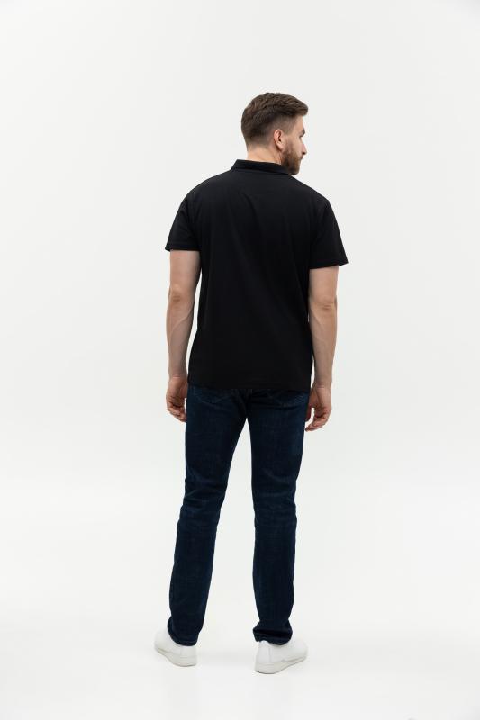 Рубашка поло мужская  STAN хлопок/полиэстер 185