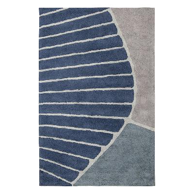 Ковер из хлопка с рисунком tea plantation  из коллекции terra, 160х230 см