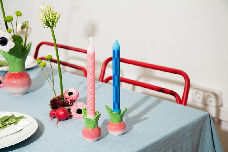 Подсвечник radish, 7х7х10 см