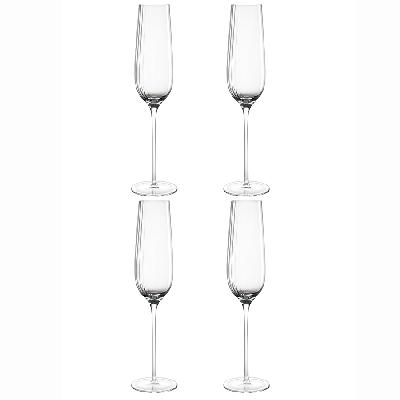 Набор бокалов для шампанского alice, 200 мл, 4 шт.