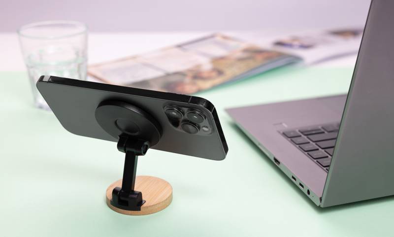 Подставка для телефона Magmount из бамбука и переработанного пластика RCS