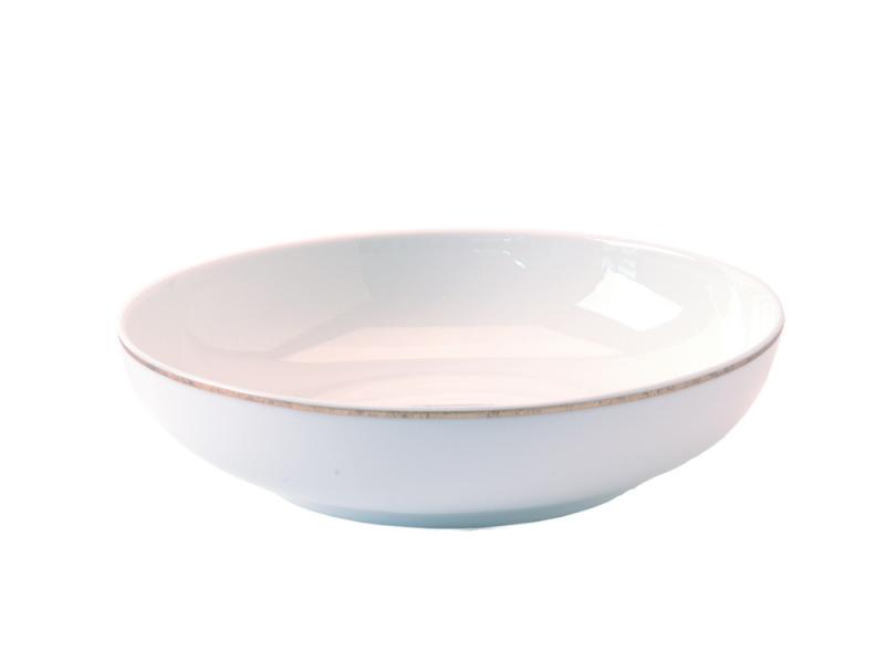 Суповая тарелка S.PLATE 2 UNI WHT