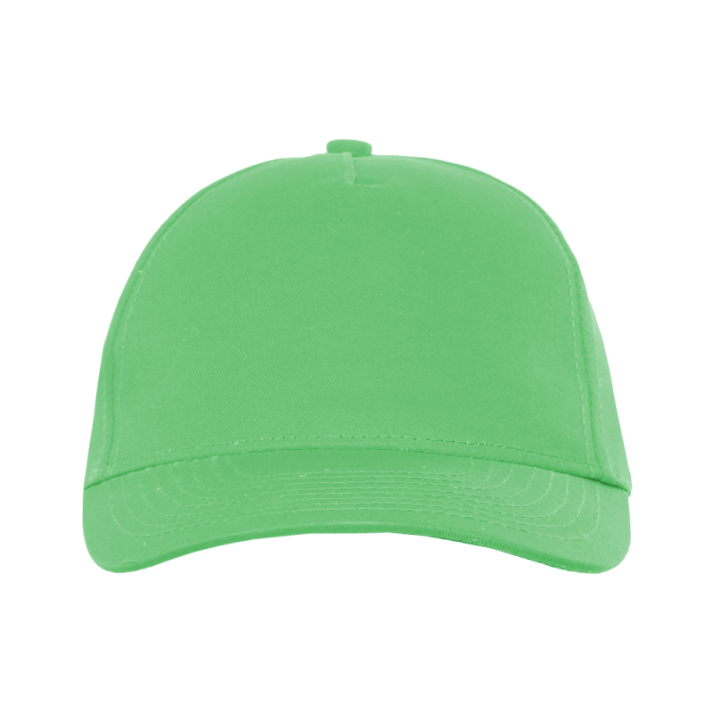 Детская бейсболка 10J_Ярко-зелёный (26)