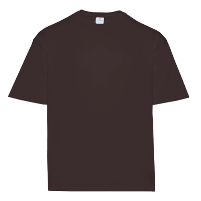 Футболка унисекс оверсайз STAN хлопок  240, 56, Т-шоколадный (107)