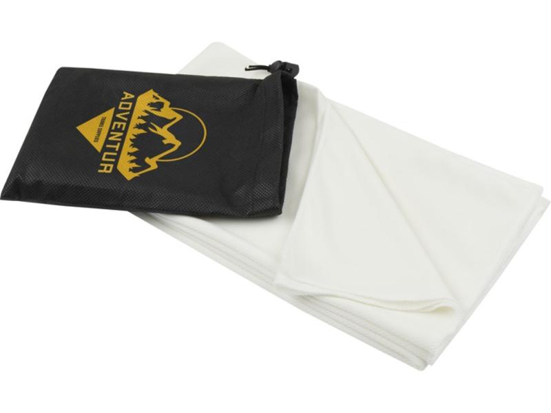 Полотенце спортивное Lucas из переработанного полиэстера, 50х140 см