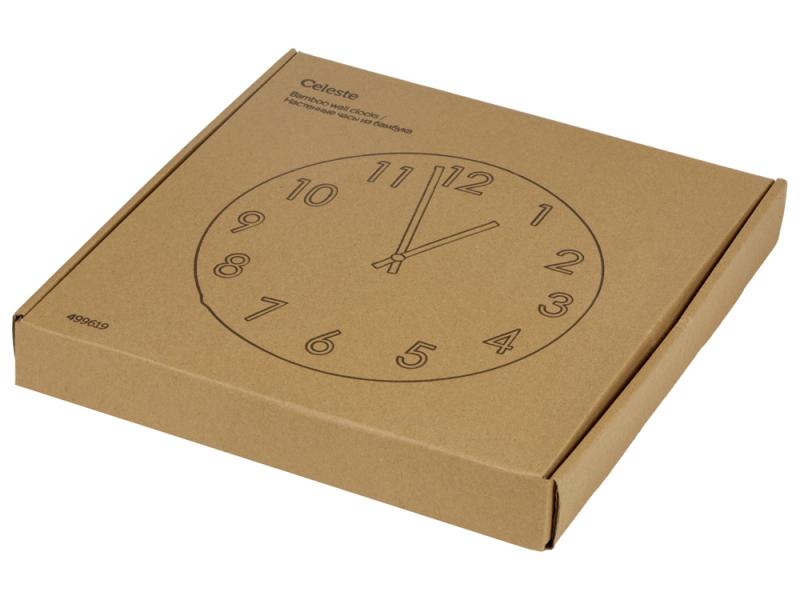 Настенные часы из бамбука Celeste