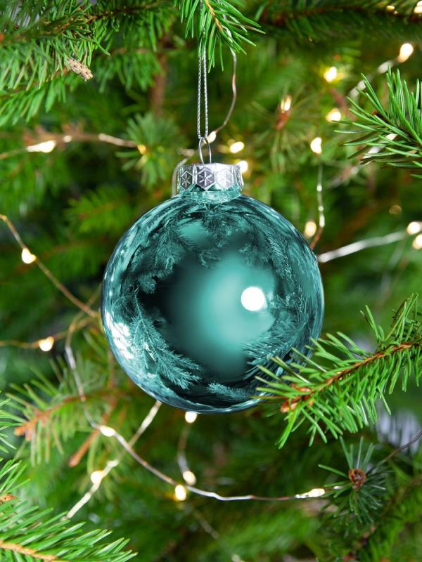 Елочный шар Finery Gloss, 8 см