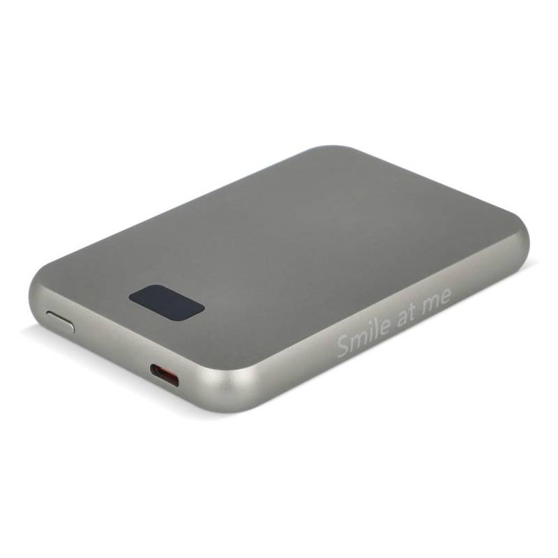 Внешний беспроводной аккумулятор Xoopar Smile с MagSafe и зеркалом, 5000 мА·ч