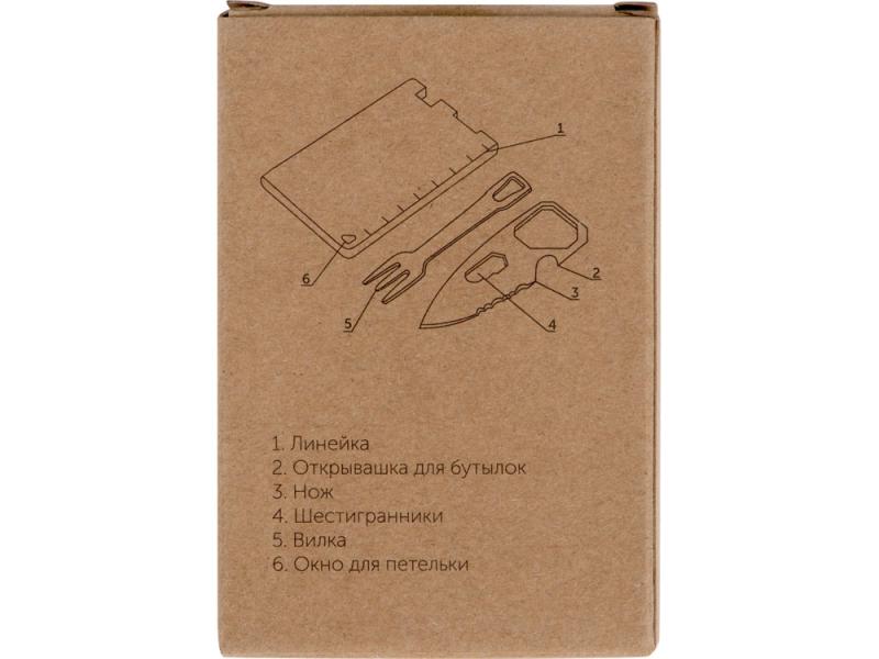 Мультиинструмент с ножом и вилкой Hungry