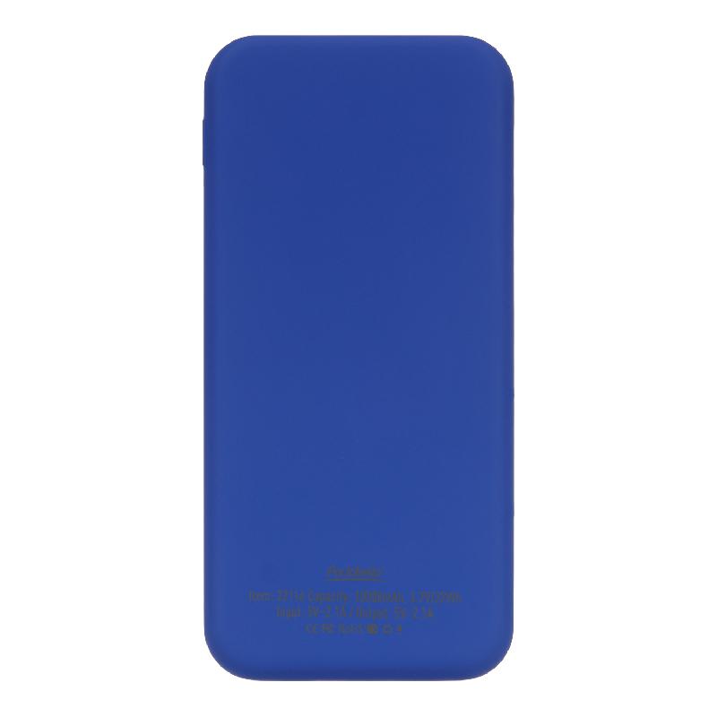 Внешний аккумулятор с подсветкой Люче Ультрамарин (Luce Ultramarine) 10000 mAh, 