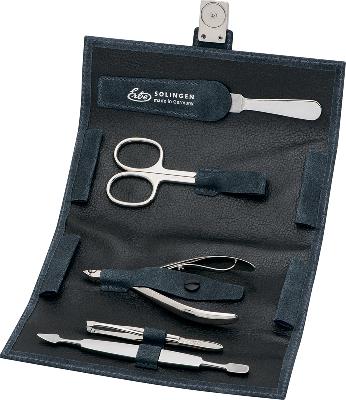 Маникюрный набор Erbe, 5пр Футляр: натуркожа