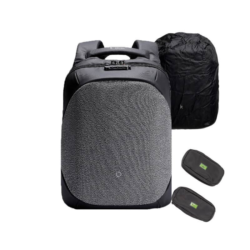 Рюкзак KORIN ClickPack Pro 46х34х16 см, комбинированный черный/серый