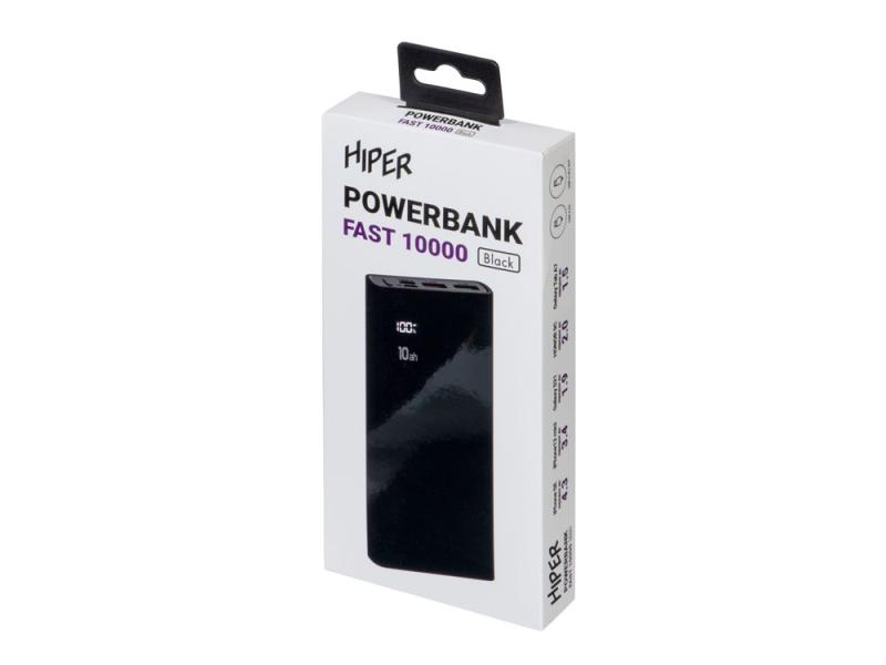 Портативный внешний аккумулятор FAST, 10000 mAh