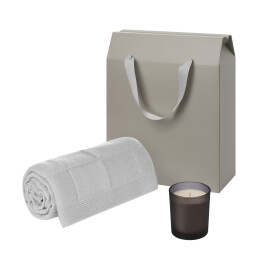 Подарочный набор Enigma. Cella Soft,  (свеча, плед)