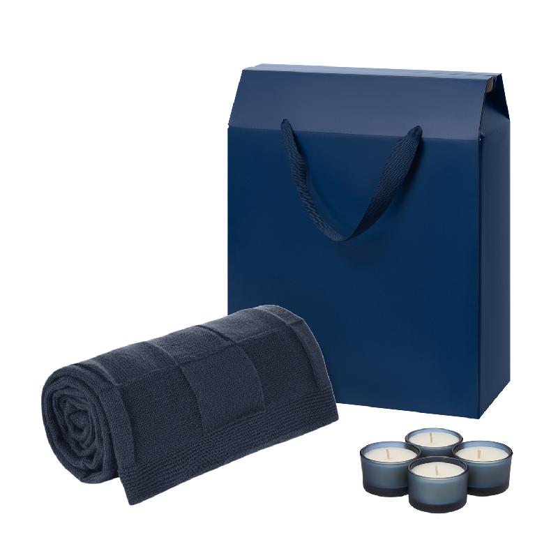 Подарочный набор Sento, Cella Soft,  (свечи, плед)