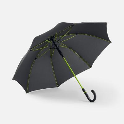Зонт-трость с цветными спицами Color Style, зеленое яблоко