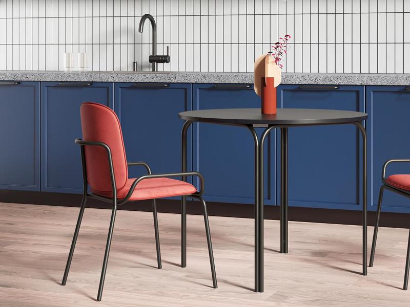 Стул ror, double frame, велюр