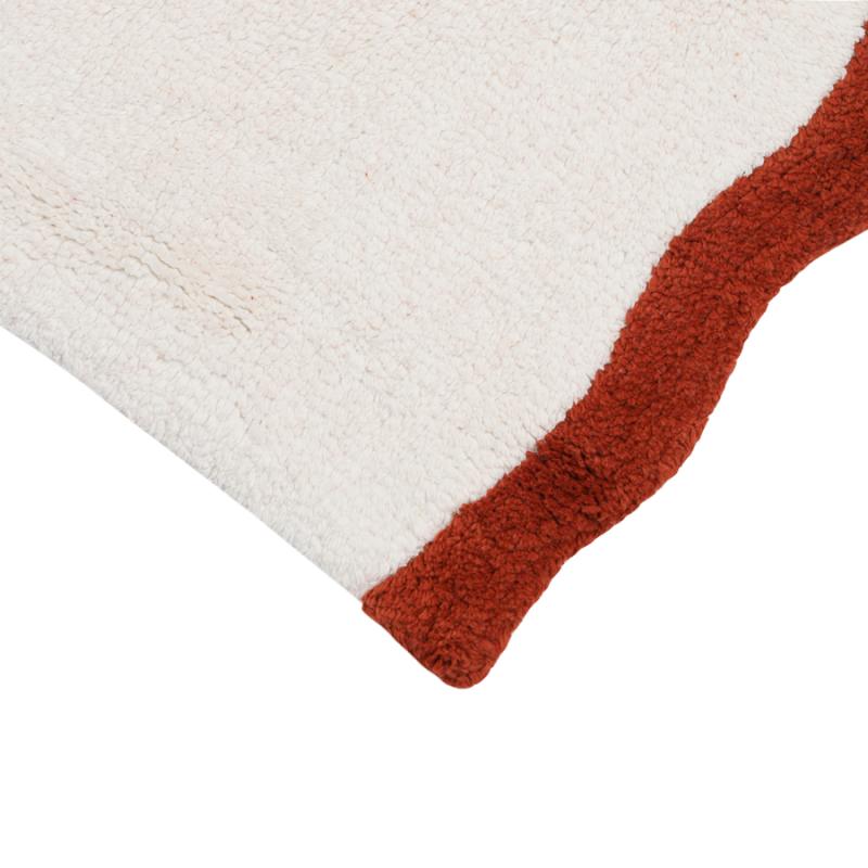 Коврик для ванной с кантом  из коллекции trendy ruffles, 50x80 см