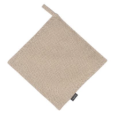 Прихватка из стираного льна  из коллекции essential, 22х22 см