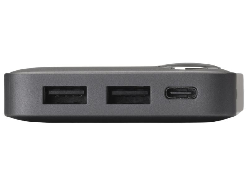 Внешний аккумулятор Mild, металлик soft-touch, 10 000 mAh