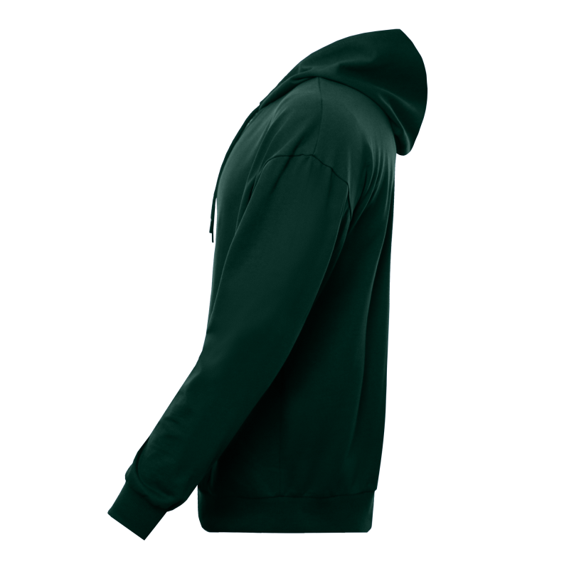 Толстовка STAN Oversize Zip с капюшоном футер без начёса 240, 99, Темно-зеленый (130)