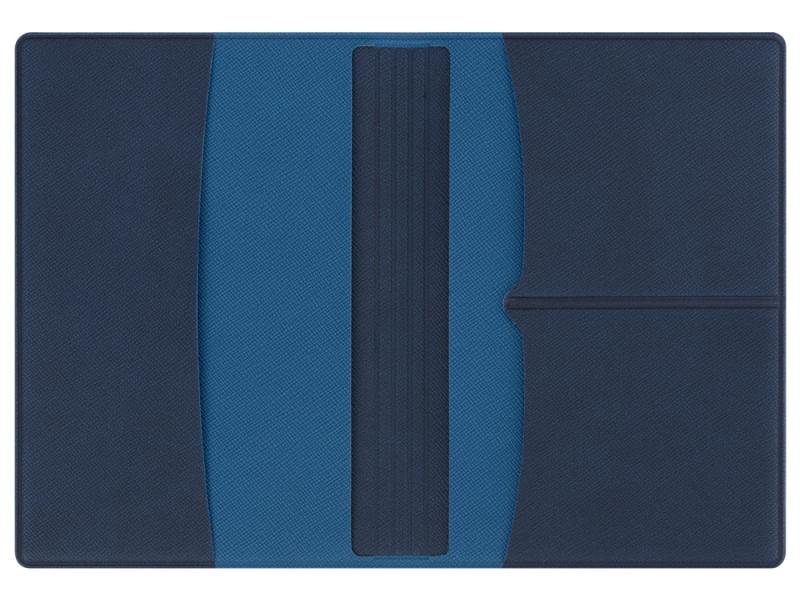 Обложка для паспорта с RFID защитой отделений для пластиковых карт Favor