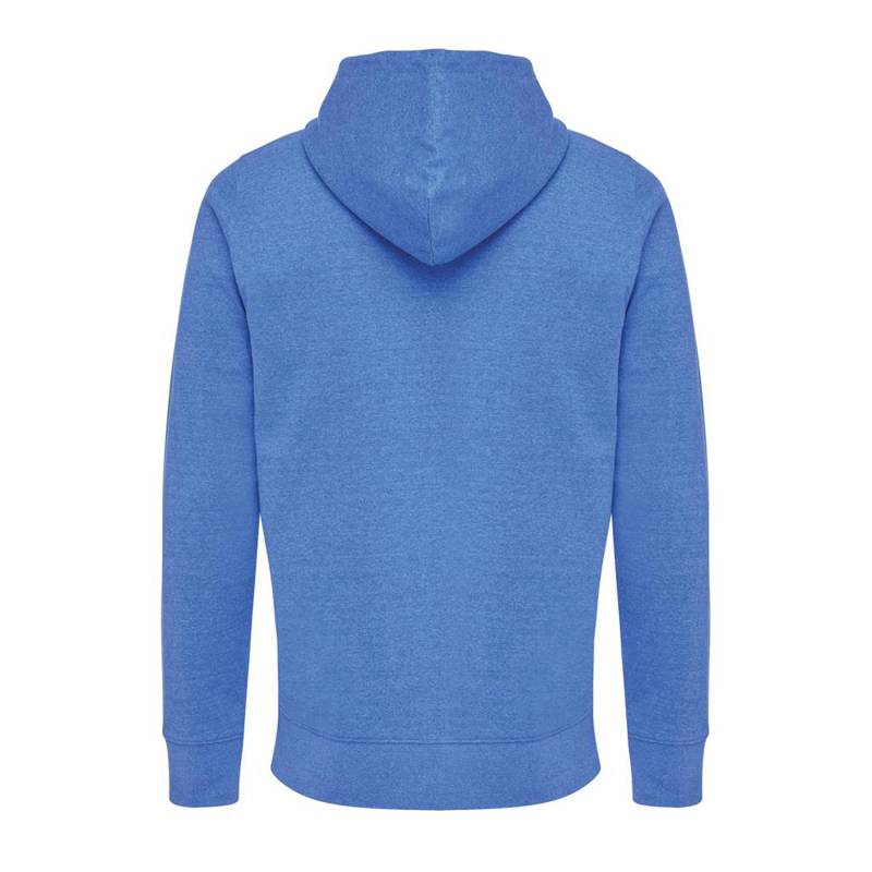 Худи на молнии Iqoniq Abisko из переработанного хлопка, унисекс, 340 г/м²