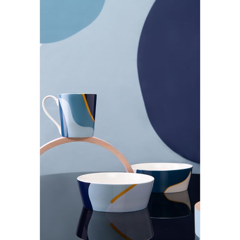 Набор из двух салатников  с авторским принтом из коллекции freak fruit, 16см