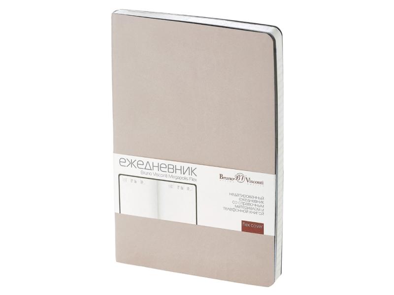 Ежедневник недатированный А5 Megapolis Velvet Flex