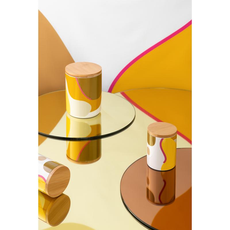 Банка для хранения  с авторским принтом из коллекции freak fruit , 275мл