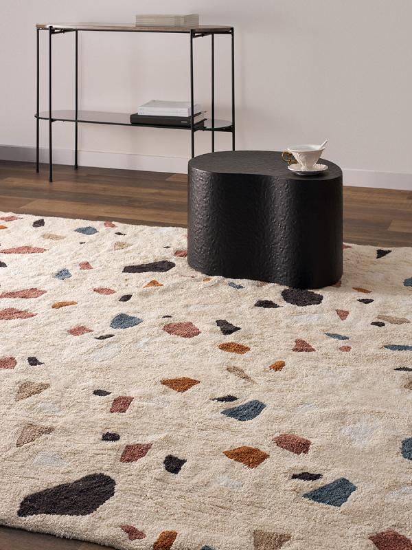 Ковер из хлопка terrazzo poetry из коллекции ethnic