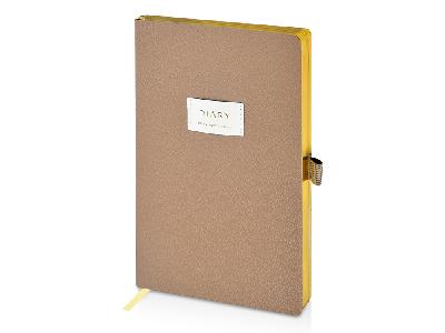 Ежедневник недатированный А5 Total beige