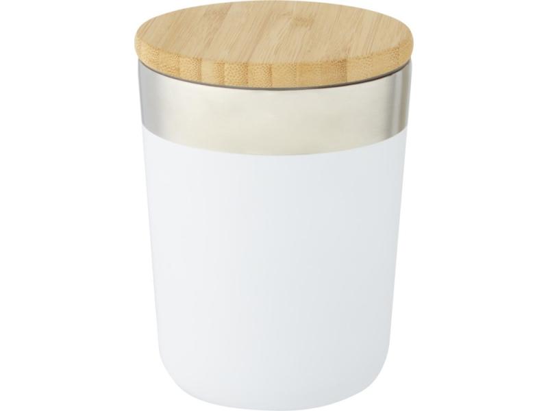 Кружка с вакуумной изоляцией и бамбуковой крышкой Lagan