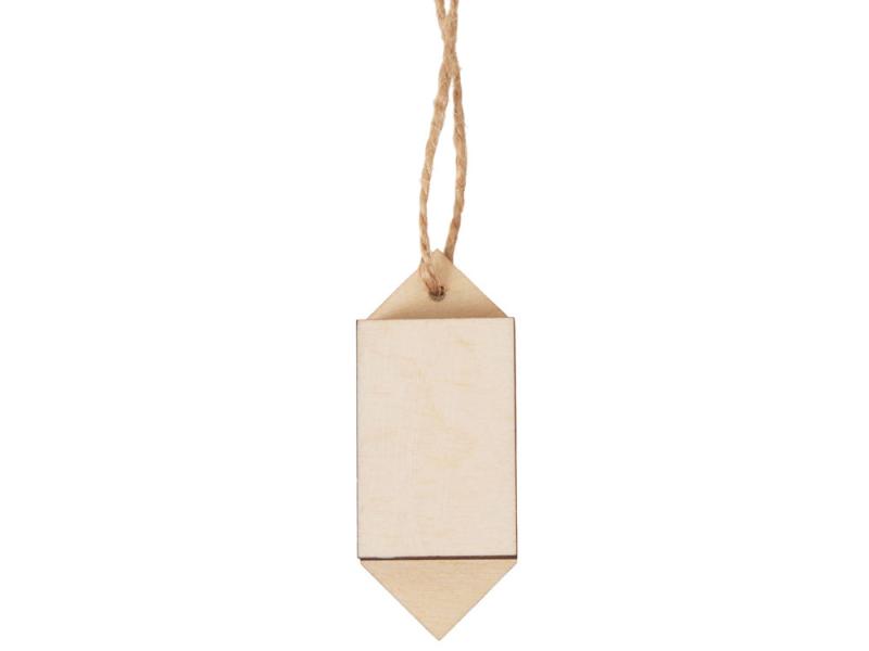 Деревянная подвеска на елку Sweet