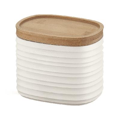 Банка для хранения с бамбуковой крышкой tierra, 500 мл