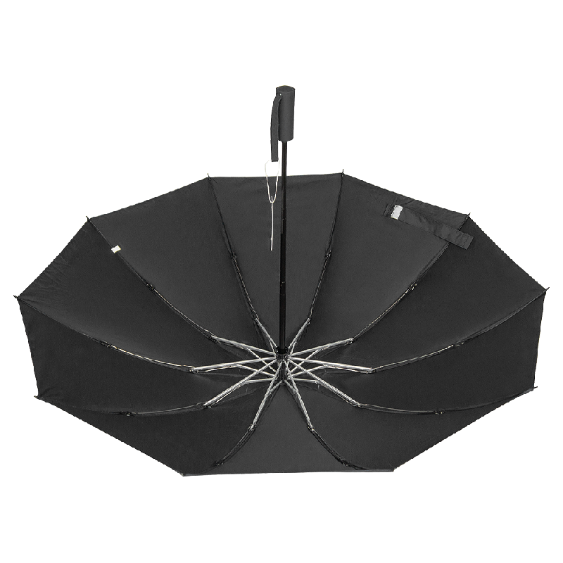 Зонт складной автоматический обратного сложения Forest Liverpool Reverse Safeclosing, диаметр 117 см, 10 панелей, с плавным закрытием, в подарочной коробке